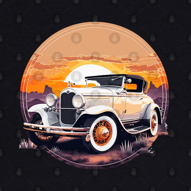 Retro classic Car by remixer2020